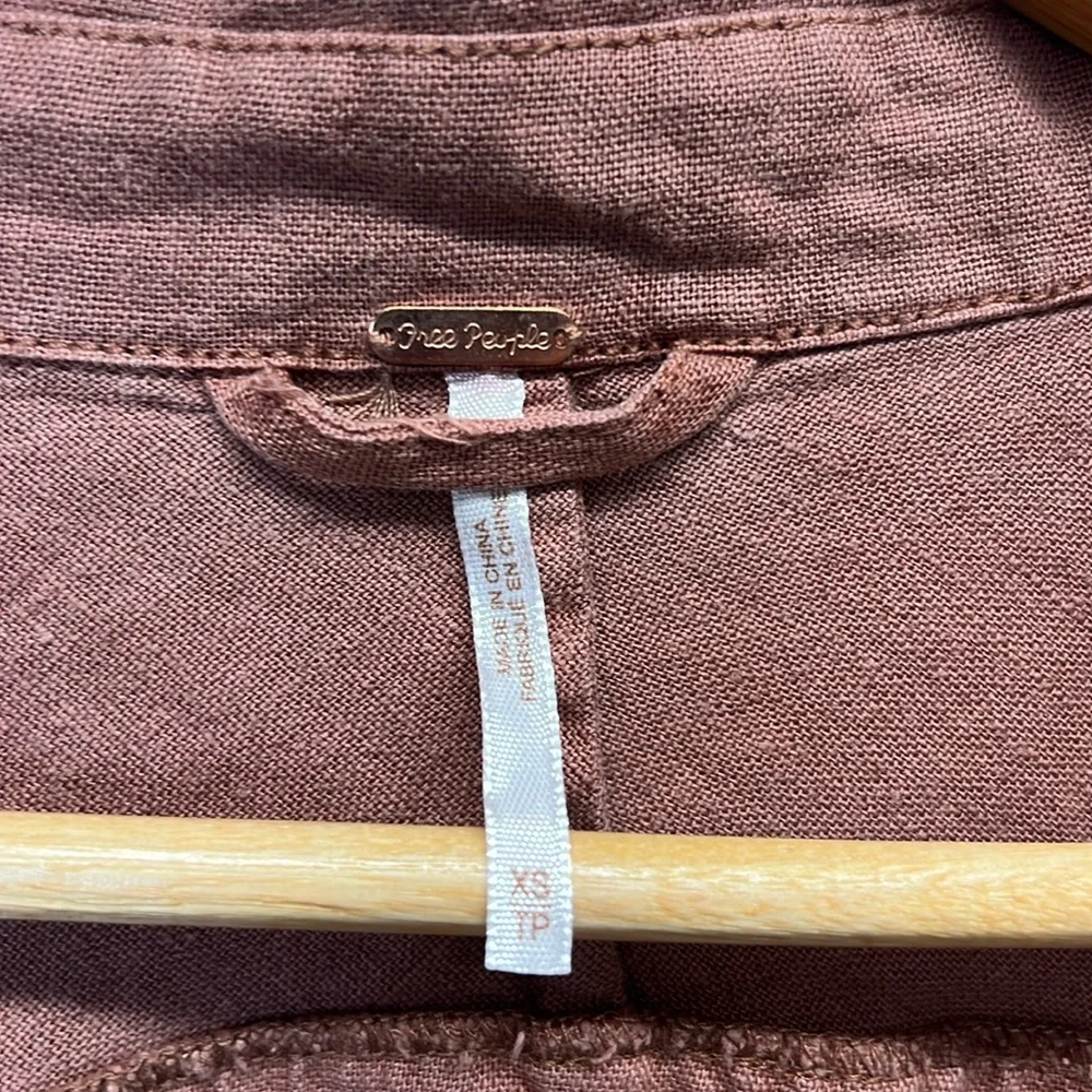 Free People Women's‎ Joani Jacket Copper Sz XS